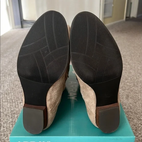 Array Women's Suede Boots - Beige - Picture 2 of 5